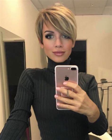 pin on pixie haircut for thick hair