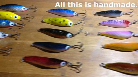 Making A Fishing Lure Spoon Youtube Fishing Lures Fishing Spoons Lure