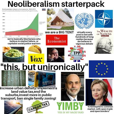 Neoliberalism Starterpack Neoliberal