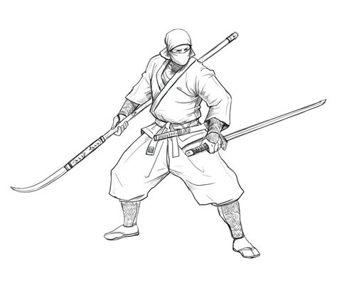 Learn To Draw A Ninja In 8 Easy Steps With Pictures