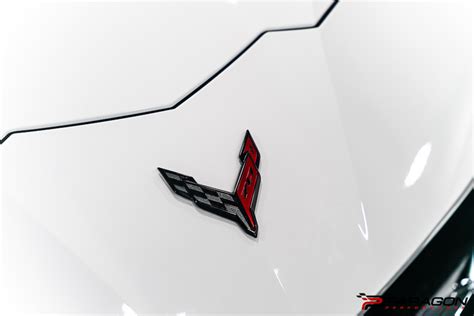 C8 Corvette 70th Anniversary Front Flag Emblem