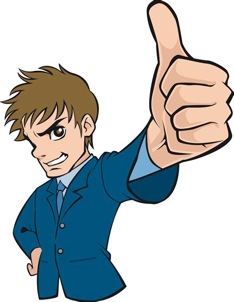 Cartoon Thumbs Up Hands Png