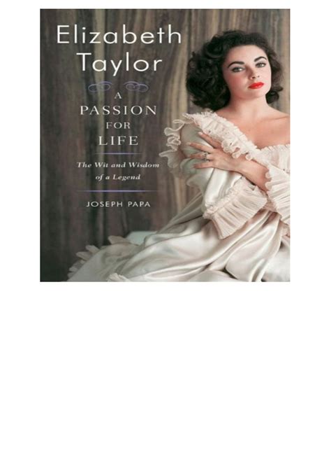 Readdownloadand Elizabeth Taylor A Passion For Life The Wit And