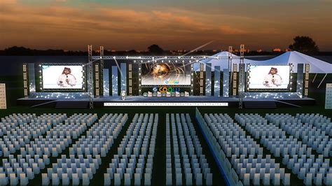 Shoof Outdoor Stage Design On Behance