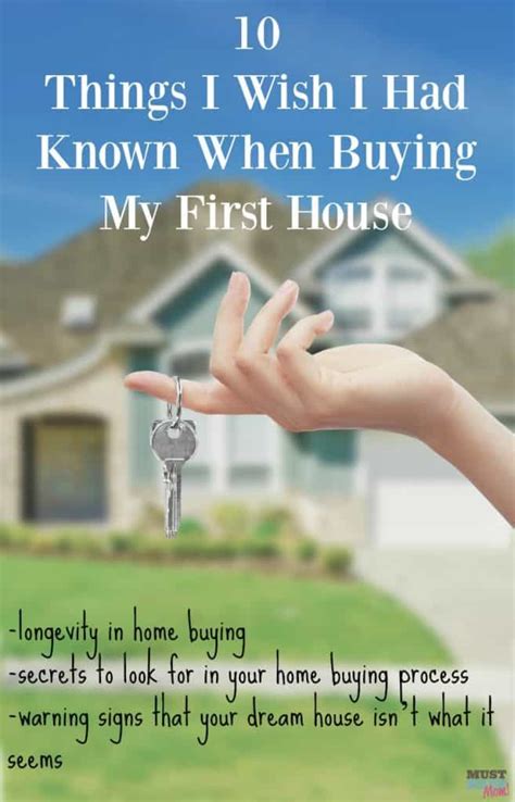 10 Things To Know When Buying A House Must Have Mom