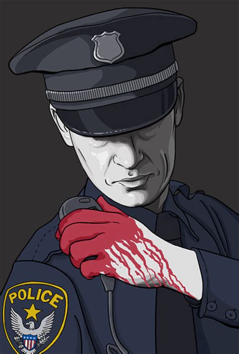 Call For Backup New Illustration About Police Brutality In America