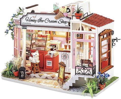 Buy Rolife Diy Miniature Dollhouse Kit With Led 124 Scale Tiny House