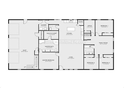 40x60 Shop Floor Plans Floorplansclick