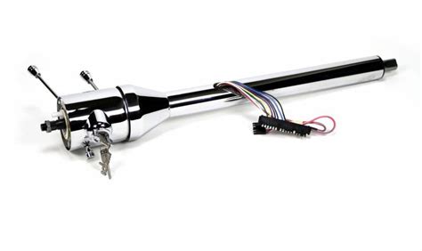 Universal 35 Tilt Floor Shift Steering Column With Idclassic Ignition