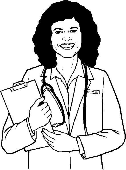 Doctor coloring pages activities printable coloring pages. Doctor-Nurse-Colouring-Sheets