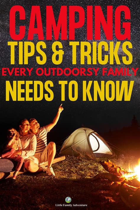 50 Camping Tips And Tricks All New Campers Need To Know