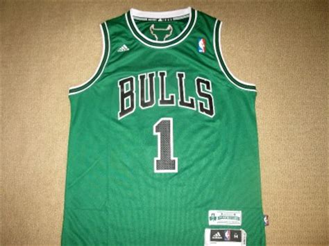 Derrick rose st patrick's day. NBA D.ROSE BULLS GREEN REV30 SWINGMAN JERSEY SMALL | eBay
