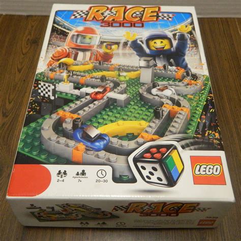 Lego Race 3000 Board Game Review Geeky Hobbies