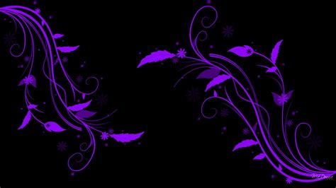 Purple Leaf Abstract By Madonna