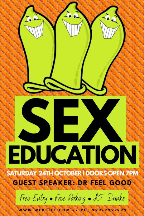 Copy Of Sex Education Poster Postermywall