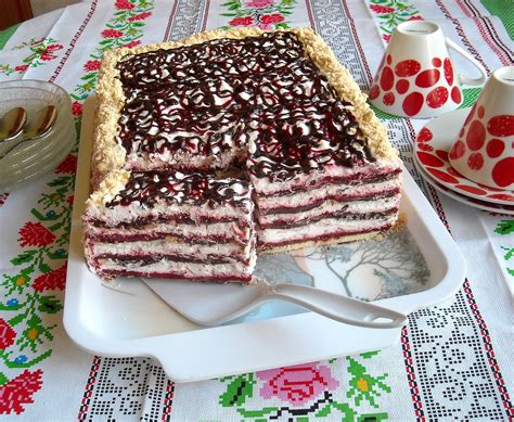 Danina Kuhinja Keks Torta Sa Malinama I čokoladom