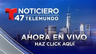 En Vivo: Noticiero 47 Telemundo – Telemundo New York (47)