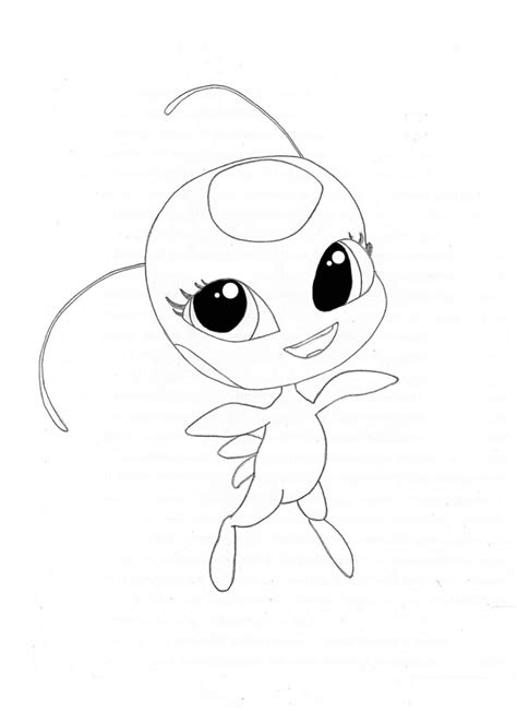 Miraculous ladybug coloring pages kwami. Miraculous Ladybug Drawing at GetDrawings | Free download