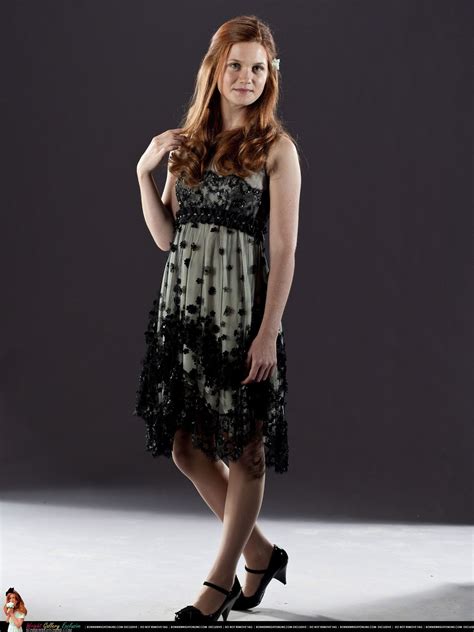 Bonnie Wright Photo New Ginny Promo Pics Harry Potter Dress Harry