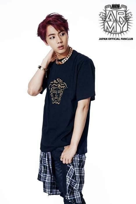 Jin Danger Ver Jap Japan Official Fanclub Long Sleeve Tshirt