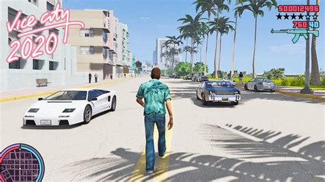 Gta Vice City 2020 Remastered Graphic Best Graphic Mod Youtube