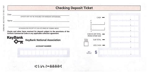 How to fill out a bb&t deposit slip. KeyBank Deposit Slip - Free Printable Template - CheckDeposit.io