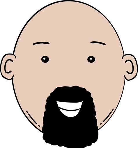 Man Face Bald · Free Vector Graphic On Pixabay