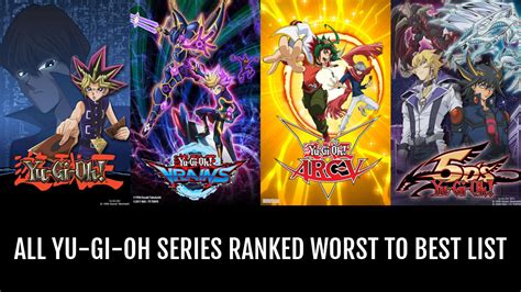 All Yu Gi Oh Series Ranked Worst To Best By Ghostship Anime Planet