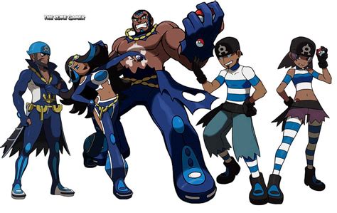 Team Aqua In Pokemon Omega Ruby And Alpha Sapphire Nintendo Ds Sapphire Pokemon Pokemon