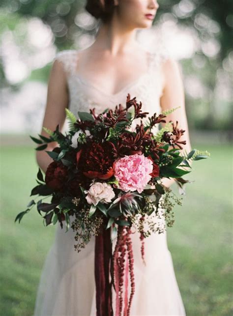 20 Stunning Cascading Bouquets And Expert Tips From Florists Bridal Musings