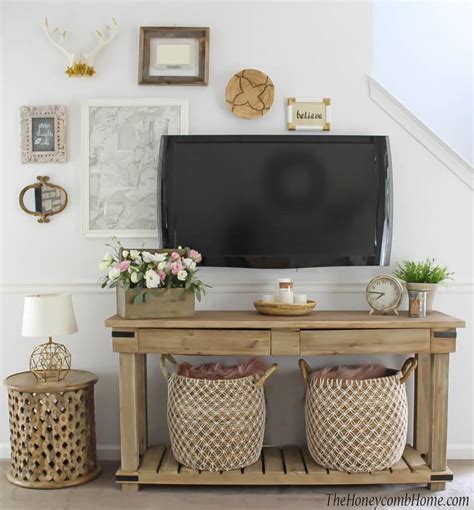 18 Stunning Ways To Decorate Around A Tv Twelve On Main