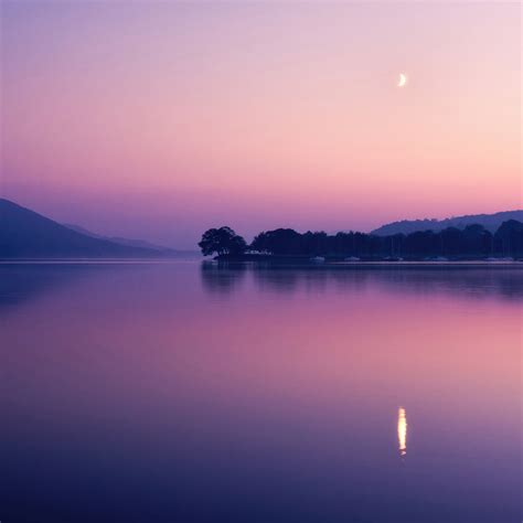 Coniston Water Wallpaper 4k Lake Sunset Evening Twilight Dusk