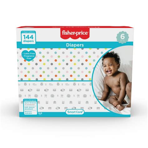Fisher Price Size 6 Diapers 144 Ct