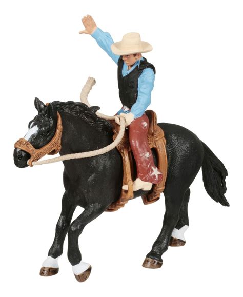 Schleich Farm World Rodeo Series Horse And Rider Toy Figure And Reviews