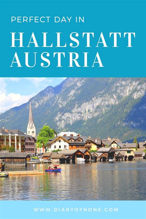 A Day Trip To Hallstatt Village Austria Day Trips