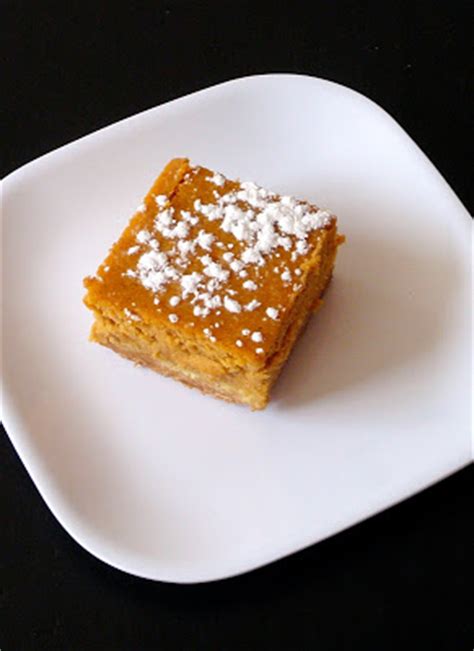 I knew it would be delicious as soon as i saw the picture in my paula deen holiday magazine. Baked Perfection: Pumpkin Gooey Butter Cake