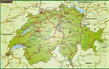 Street map of basel switzerland - Map of street map of basel ...