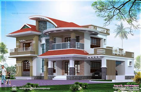 5 Bedroom Luxury House In Kasaragod Luxury House Plans