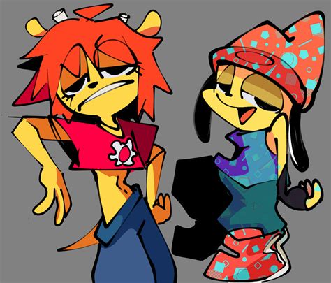 Lammy ♿ And Parrappa Parappa The Rapper Know Your Meme