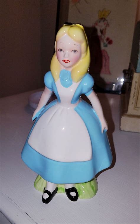 Vintage Disney Alice In Wonderland Figur On Mercari Alice In Wonderland Disney Disney Alice