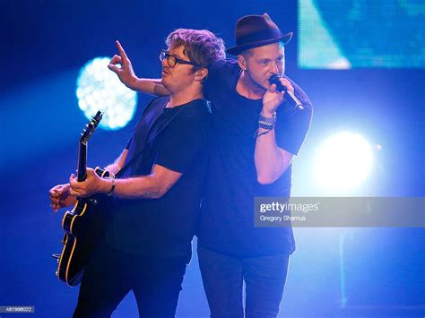 Drew Brown And Ryan Tedder Of Onerepublic Perform At The Meijer Lpga