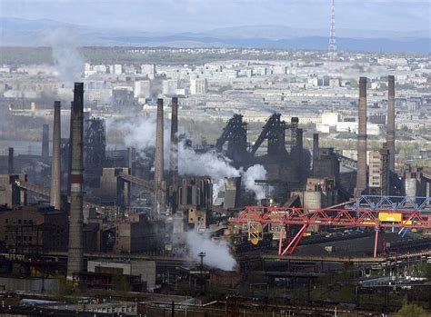 Magnitogorsk Iron And Steel Works Photograph By Ria Novosti
