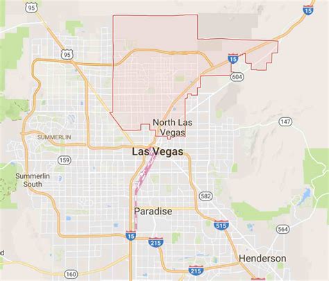 2018 Las Vegas Zip Codes Las Vegas Zip Code Map