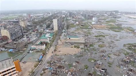It was born march 4th just off the coast in the very warm. Tropical cyclone Idai destroys Mozambique city Berai ...