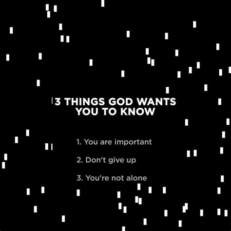 Three Things God Wants You To Know By Calvary Baptist Church