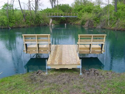 Herman Brothers Blog The Perfect Small Pond Dock Small