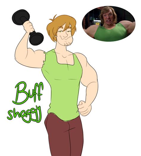Scooby Doo Buff Shaggy By Sparvely On Deviantart