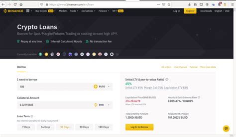 How To Get And Use Binance Crypto Loans Targettrend