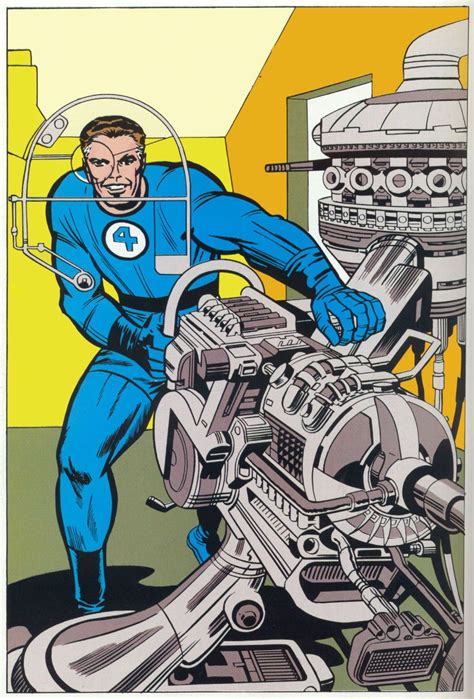 Mr Fantastic By Jack Kirby Jack Kirby Fantastic Four Comic Book Artists