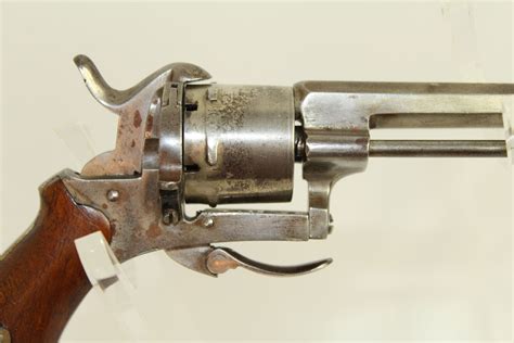 Antique German Pinfire Revolver 007 Ancestry Guns